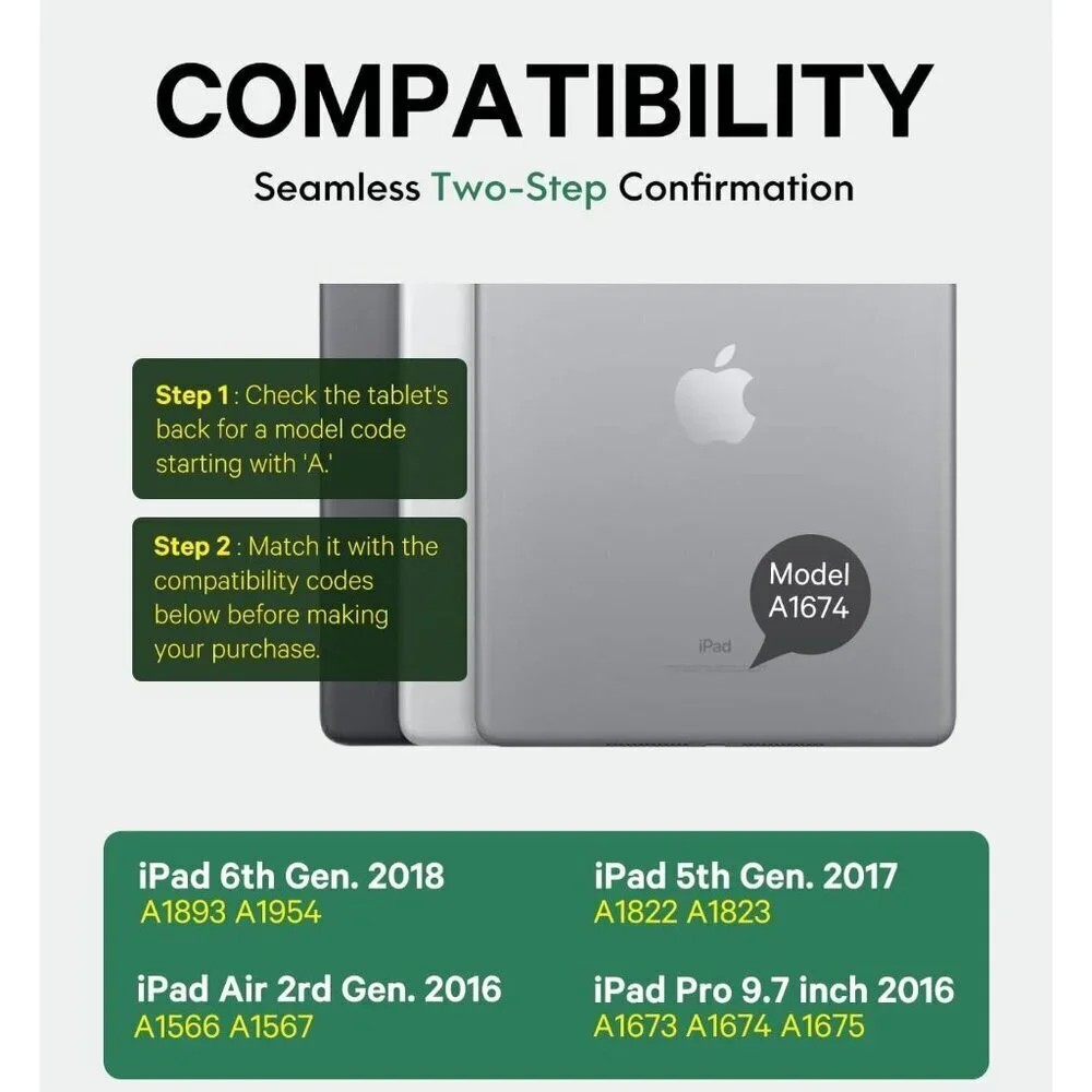 GreenLaw case for iPad 9.7